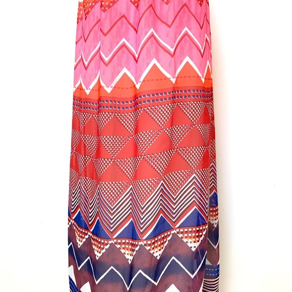 Old navy Sz S Maternity women’s maxi geometric - Picture 4 of 8